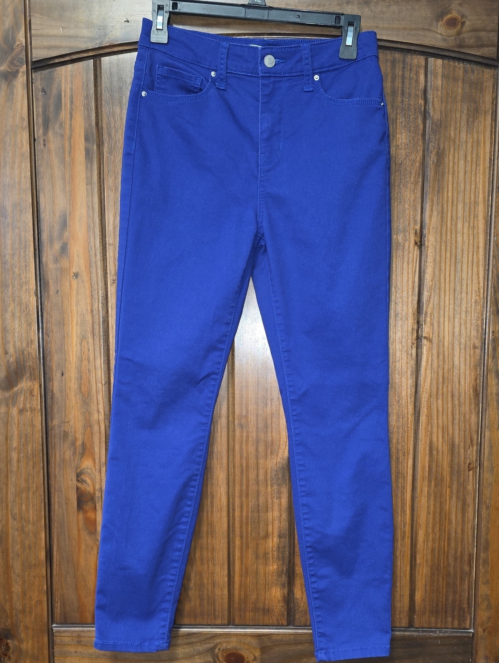 Zenana Outfitters Cobalt Blue Skinny Jeans - Size S